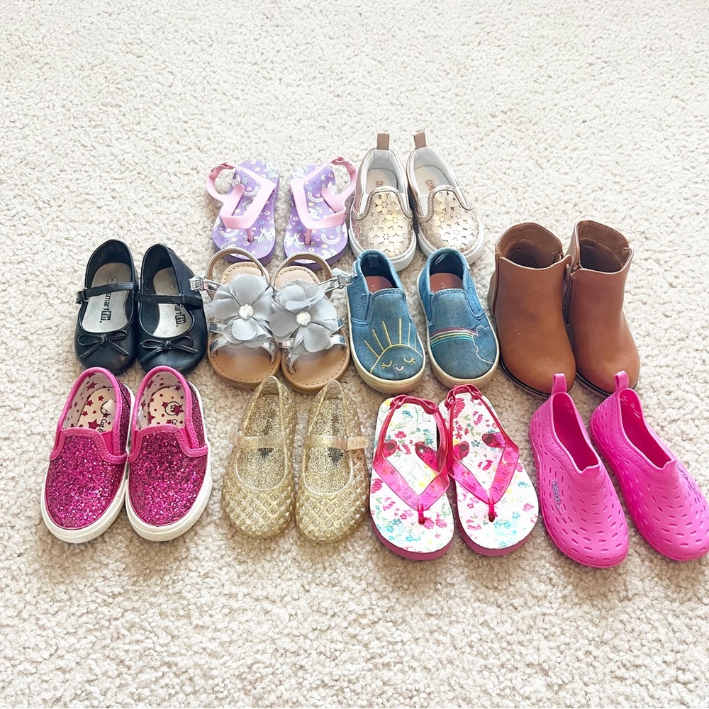 Baby Girl Shoes Lot Size 5